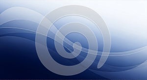 Soft White Wave Abstract Background