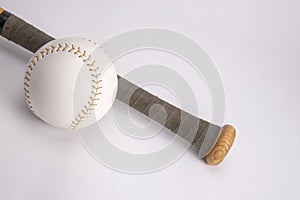 Softball,bat,glove