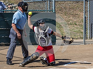 Softball Catcher
