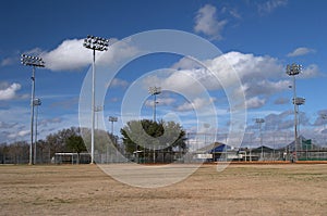 Softball fields
