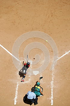 Softball home plate