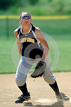 Softball Infielder