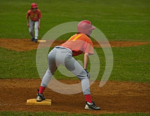 Softball / Ready To Win The Base