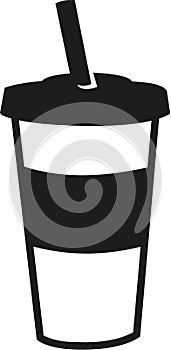 Softdrink cup vector