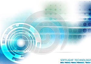 Softlight technology background