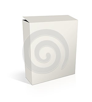 Software Boxes blank white template for presentation layouts and design