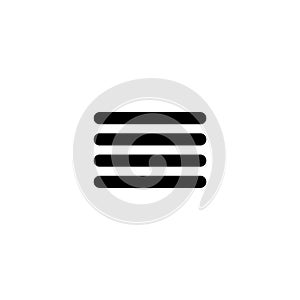 App menu icon. Web grid isolated symbol