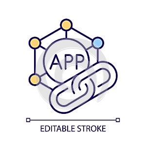 Software compatibility RGB color icon