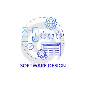 Software design concept icon