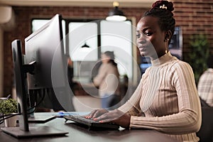Software developer brainstorming ideas to write code