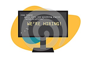 Software developer job posting