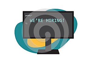 Software developer job posting