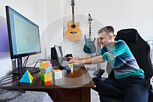Software developer working remote