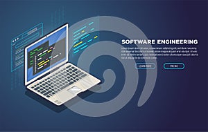 Software development banner