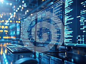 Software Development Code on Multiple Monitors