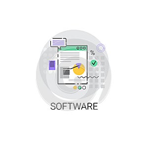 Software Development Computer Programming Device Technology Icon