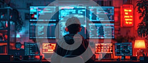 Software Engineer Debugging Code in a Collaborative Workspace