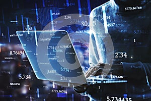 Software and hacking concept