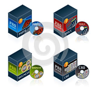 Software Icons Set 57 e