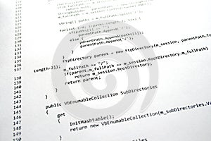 Software program code