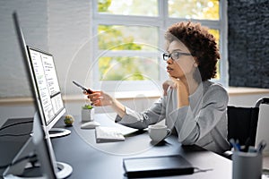 Software Programmer Or Coder Woman
