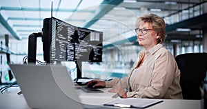 Software Programmer Or Coder Woman