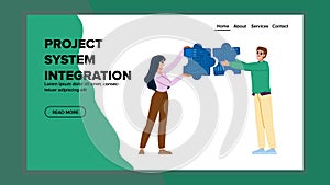 software project system integration vector