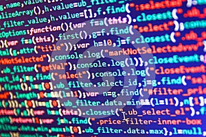 Software source code.