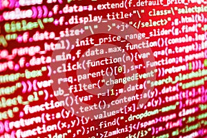 Software source code.