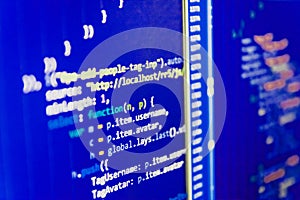 Software source code.