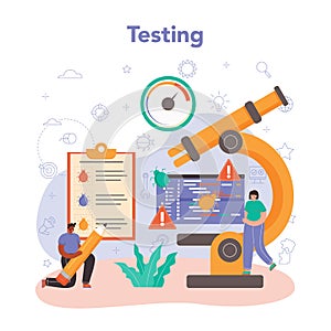 Software tester. Application or website code testing.