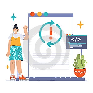 Software testing. Code testing and debugging. IT specialist searching