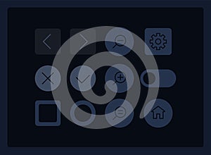 Software UI elements kit
