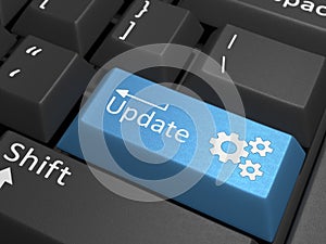 Software Update Key on Keyboard