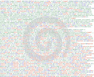 Software. Web Developer Programming Code. Javascript Random Parts of Program Code.