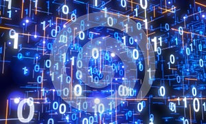 A Software, web development, programming concept. Abstract Programming