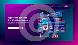 Software and web user interface development, Mobile Application building cross platform
