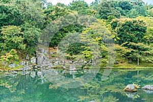 Sogenchi Garden at Tenryu-ji temple gardens.