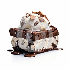 Soggy And Dynamic Ice Cream Sandwich: A Delicious Treat With A Twist photo