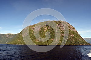 Sognefjord / travel at summer day