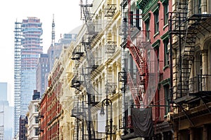 Soho Neighborhood in Manhattan New York City photo