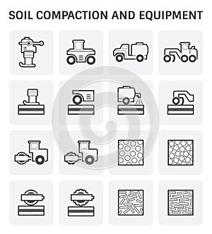 Soil Compaction Icon