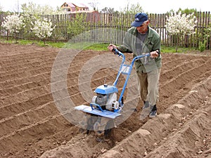 Soil cultivation photo