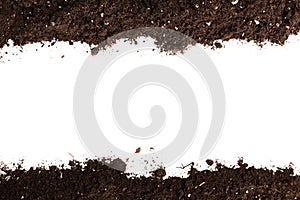 Soil or dirt section