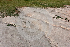 Soil erosion in the highlands