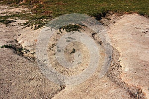 Soil erosion in the highlands