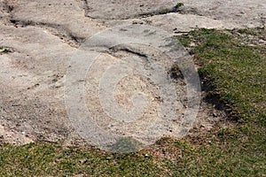 Soil erosion in the highlands