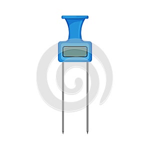 soil ph meter color icon vector illustration