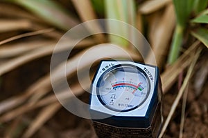 Soil pH meter and soil meter for cultivation