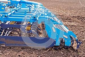 Soil plow for preparation for planting